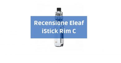 recensione eleaf istick rim c