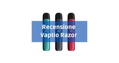 recensione vaptio razor